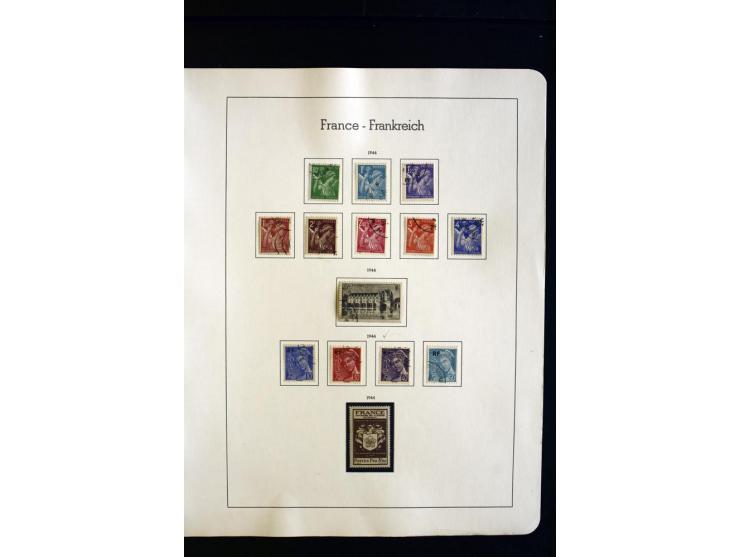 1849/1944, umfangreiche, über weite Strecken komplette gestempelte und ungebrauchte/postfrische Sammlung mit fast allen besse
