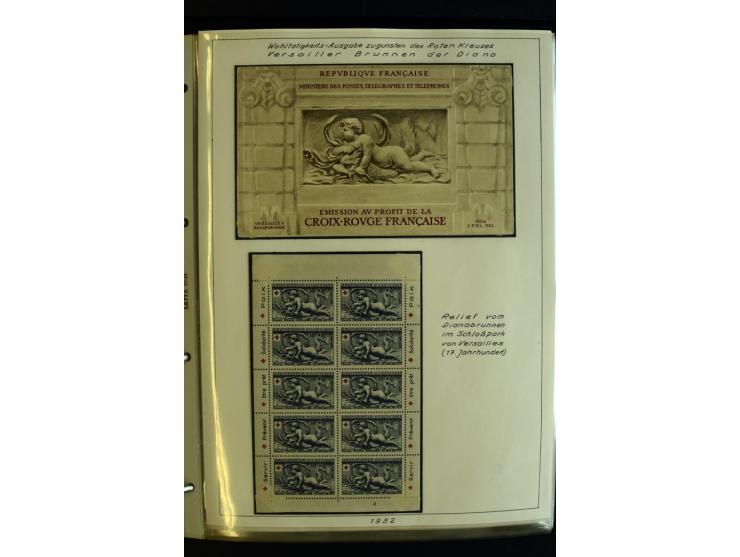 1849/1944, umfangreiche, über weite Strecken komplette gestempelte und ungebrauchte/postfrische Sammlung mit fast allen besse