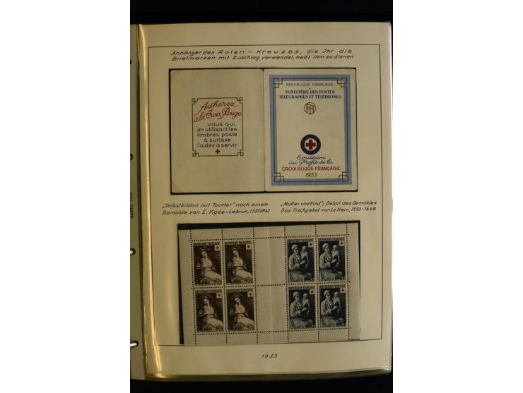 1849/1944, umfangreiche, über weite Strecken komplette gestempelte und ungebrauchte/postfrische Sammlung mit fast allen besse