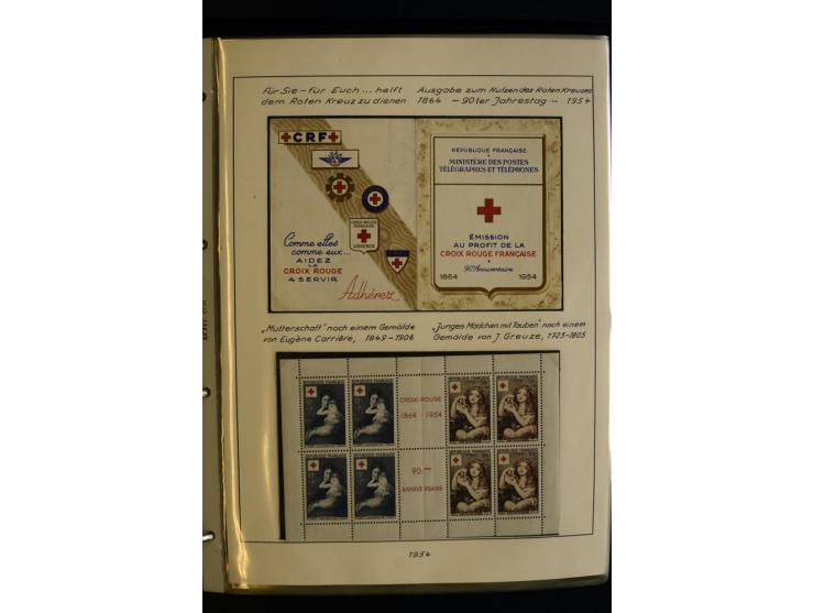 1849/1944, umfangreiche, über weite Strecken komplette gestempelte und ungebrauchte/postfrische Sammlung mit fast allen besse