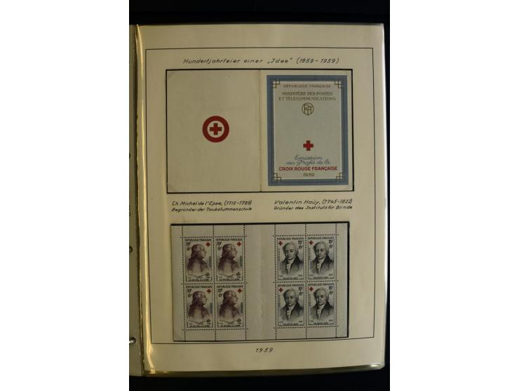 1849/1944, umfangreiche, über weite Strecken komplette gestempelte und ungebrauchte/postfrische Sammlung mit fast allen besse