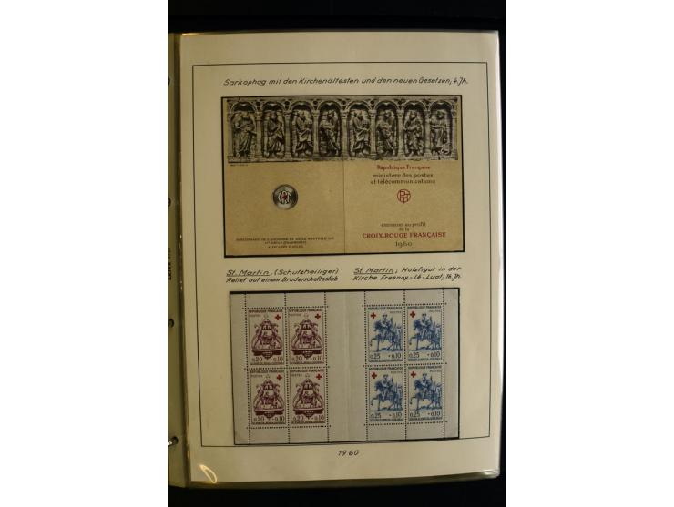 1849/1944, umfangreiche, über weite Strecken komplette gestempelte und ungebrauchte/postfrische Sammlung mit fast allen besse