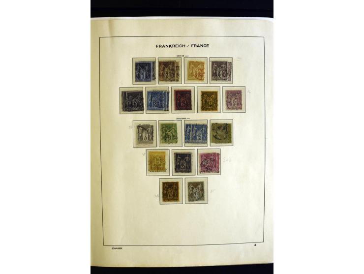 1849/1944, umfangreiche, über weite Strecken komplette gestempelte und ungebrauchte/postfrische Sammlung mit fast allen besse