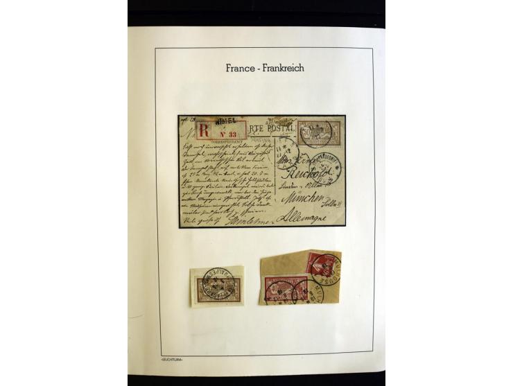 1849/1944, umfangreiche, über weite Strecken komplette gestempelte und ungebrauchte/postfrische Sammlung mit fast allen besse