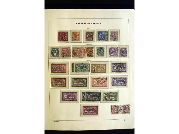 1849/1944, umfangreiche, über weite Strecken komplette gestempelte und ungebrauchte/postfrische Sammlung mit fast allen besse