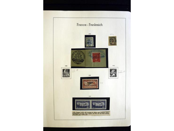 1849/1944, umfangreiche, über weite Strecken komplette gestempelte und ungebrauchte/postfrische Sammlung mit fast allen besse