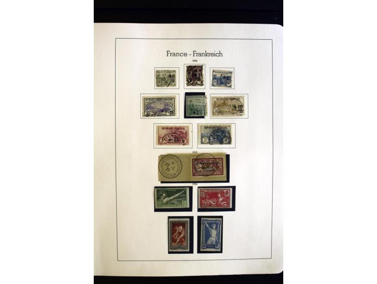 1849/1944, umfangreiche, über weite Strecken komplette gestempelte und ungebrauchte/postfrische Sammlung mit fast allen besse