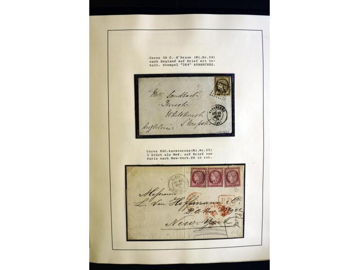 1849/1944, umfangreiche, über weite Strecken komplette gestempelte und ungebrauchte/postfrische Sammlung mit fast allen besse