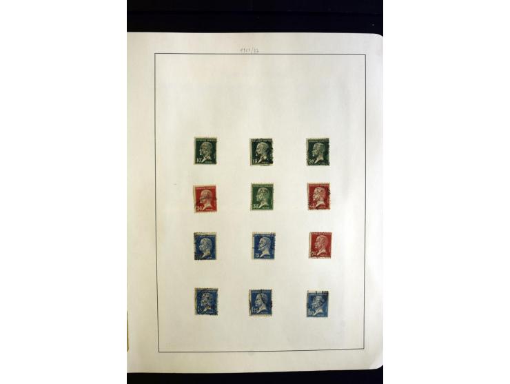 1849/1944, umfangreiche, über weite Strecken komplette gestempelte und ungebrauchte/postfrische Sammlung mit fast allen besse