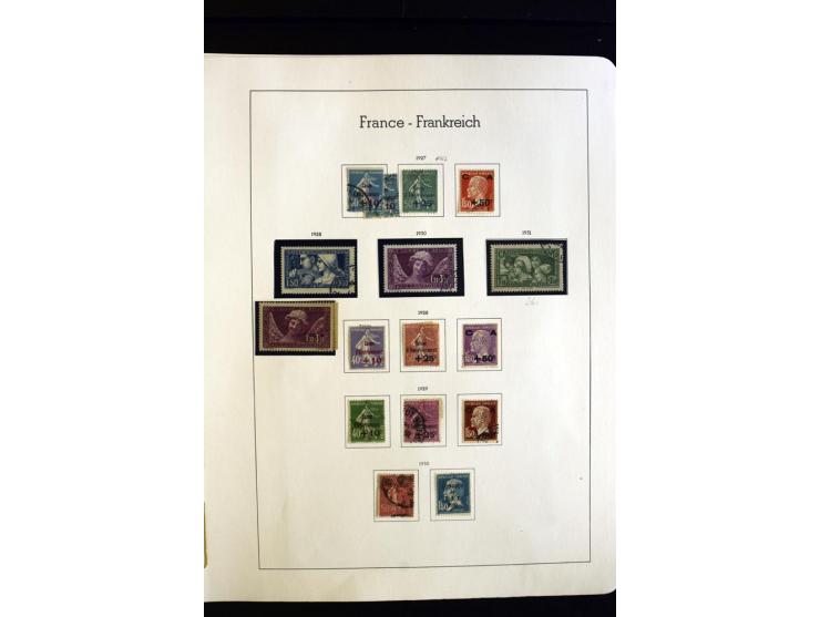 1849/1944, umfangreiche, über weite Strecken komplette gestempelte und ungebrauchte/postfrische Sammlung mit fast allen besse