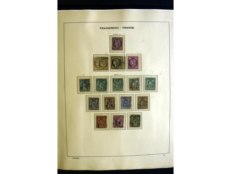1849/1944, umfangreiche, über weite Strecken komplette gestempelte und ungebrauchte/postfrische Sammlung mit fast allen besse