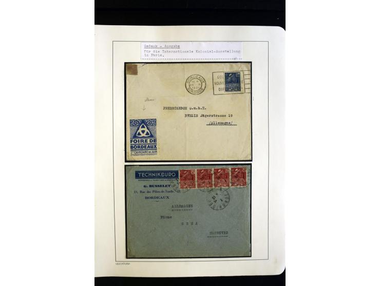 1849/1944, umfangreiche, über weite Strecken komplette gestempelte und ungebrauchte/postfrische Sammlung mit fast allen besse