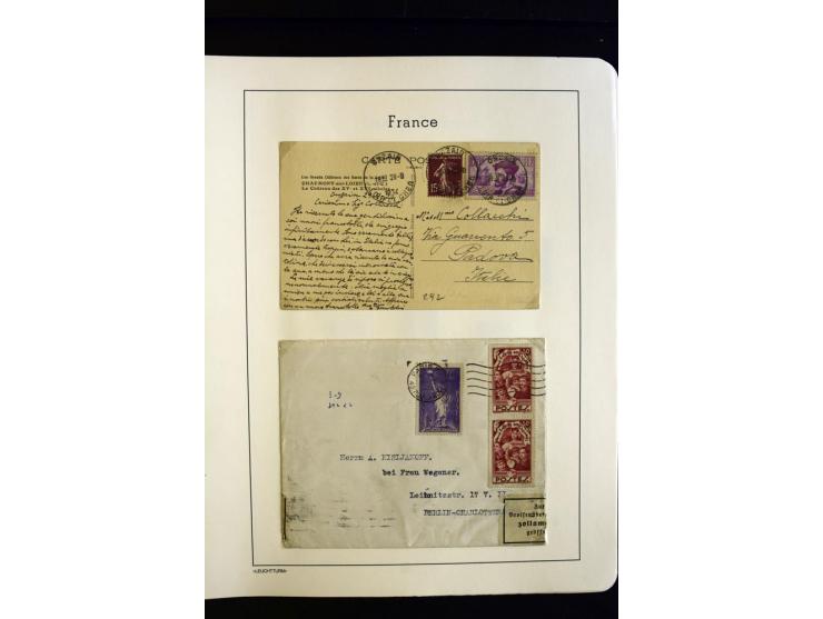 1849/1944, umfangreiche, über weite Strecken komplette gestempelte und ungebrauchte/postfrische Sammlung mit fast allen besse