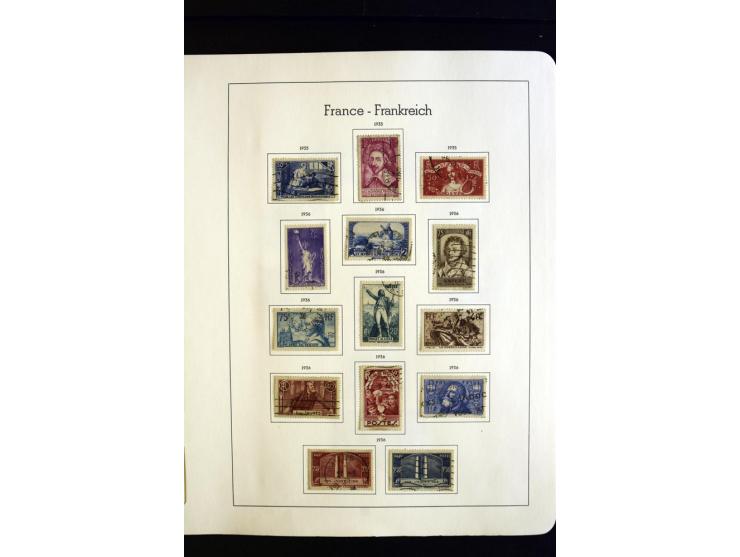 1849/1944, umfangreiche, über weite Strecken komplette gestempelte und ungebrauchte/postfrische Sammlung mit fast allen besse