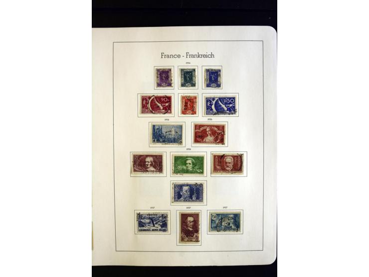 1849/1944, umfangreiche, über weite Strecken komplette gestempelte und ungebrauchte/postfrische Sammlung mit fast allen besse