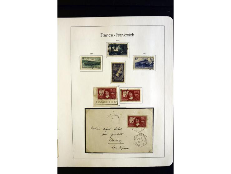 1849/1944, umfangreiche, über weite Strecken komplette gestempelte und ungebrauchte/postfrische Sammlung mit fast allen besse