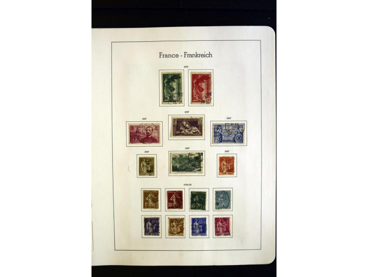 1849/1944, umfangreiche, über weite Strecken komplette gestempelte und ungebrauchte/postfrische Sammlung mit fast allen besse