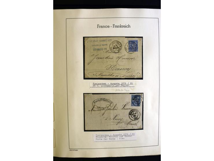 1849/1944, umfangreiche, über weite Strecken komplette gestempelte und ungebrauchte/postfrische Sammlung mit fast allen besse