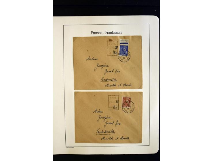 1849/1944, umfangreiche, über weite Strecken komplette gestempelte und ungebrauchte/postfrische Sammlung mit fast allen besse