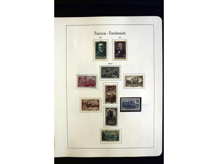 1849/1944, umfangreiche, über weite Strecken komplette gestempelte und ungebrauchte/postfrische Sammlung mit fast allen besse