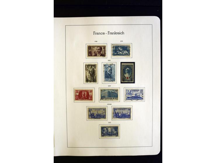 1849/1944, umfangreiche, über weite Strecken komplette gestempelte und ungebrauchte/postfrische Sammlung mit fast allen besse