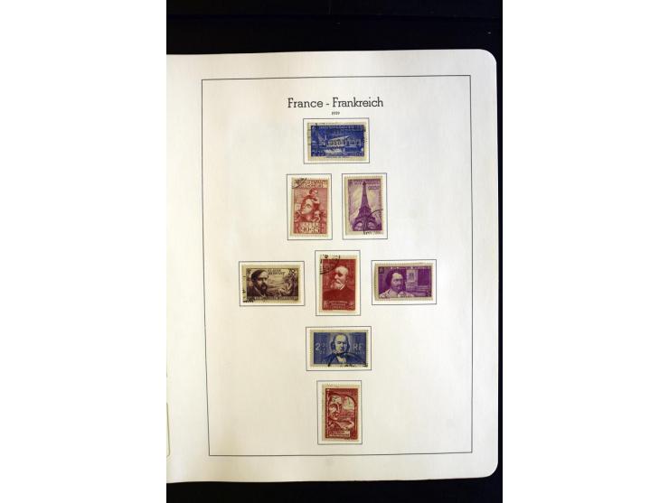 1849/1944, umfangreiche, über weite Strecken komplette gestempelte und ungebrauchte/postfrische Sammlung mit fast allen besse