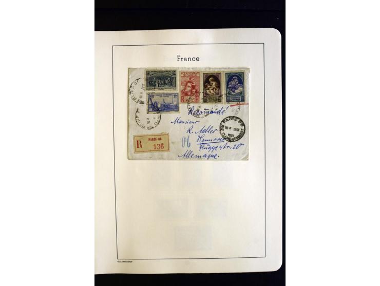 1849/1944, umfangreiche, über weite Strecken komplette gestempelte und ungebrauchte/postfrische Sammlung mit fast allen besse