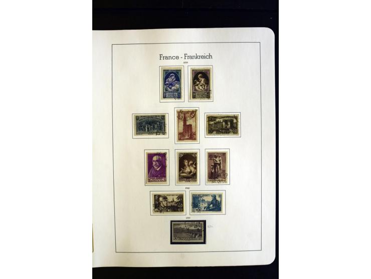 1849/1944, umfangreiche, über weite Strecken komplette gestempelte und ungebrauchte/postfrische Sammlung mit fast allen besse