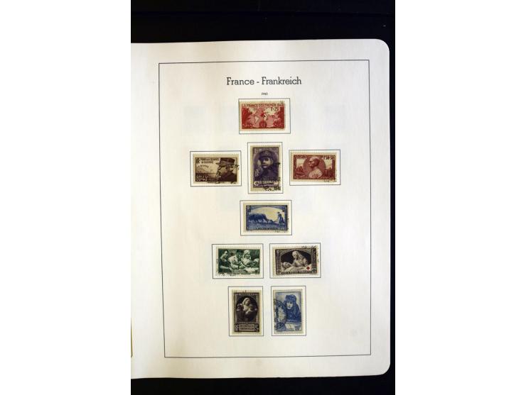1849/1944, umfangreiche, über weite Strecken komplette gestempelte und ungebrauchte/postfrische Sammlung mit fast allen besse