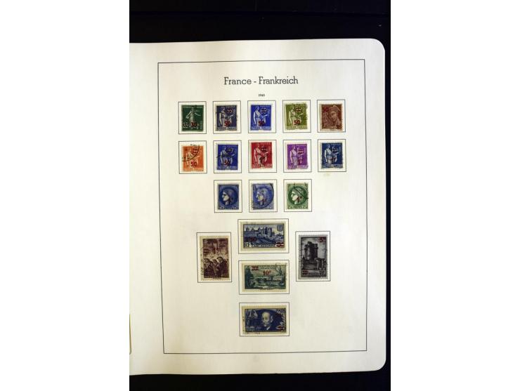 1849/1944, umfangreiche, über weite Strecken komplette gestempelte und ungebrauchte/postfrische Sammlung mit fast allen besse