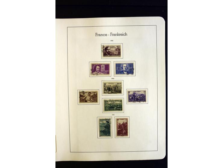 1849/1944, umfangreiche, über weite Strecken komplette gestempelte und ungebrauchte/postfrische Sammlung mit fast allen besse