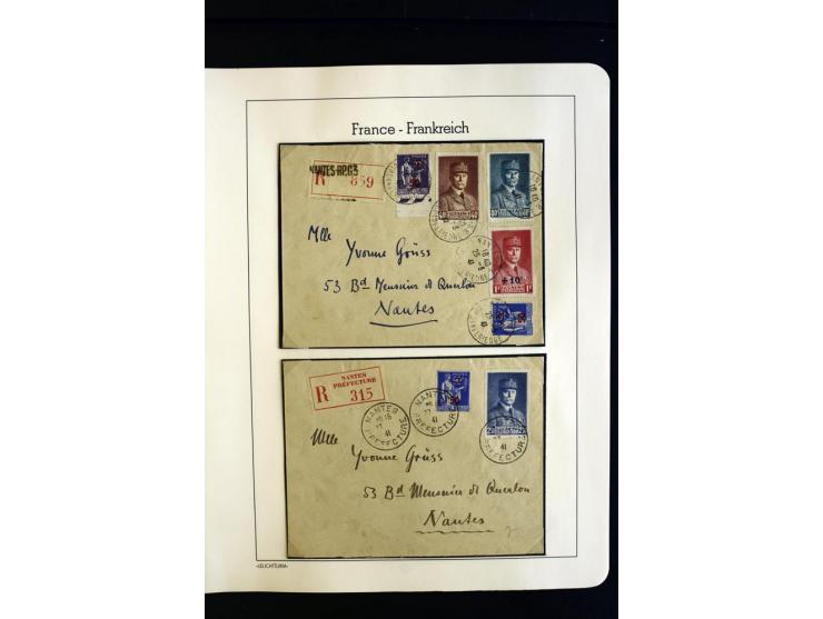 1849/1944, umfangreiche, über weite Strecken komplette gestempelte und ungebrauchte/postfrische Sammlung mit fast allen besse