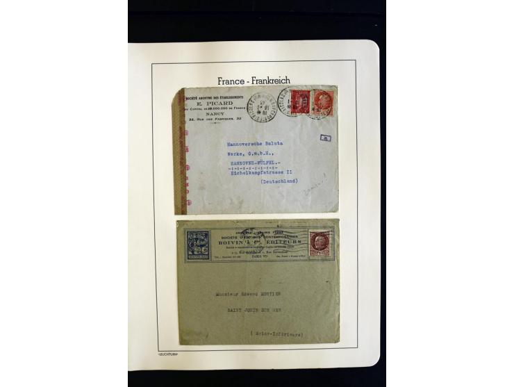 1849/1944, umfangreiche, über weite Strecken komplette gestempelte und ungebrauchte/postfrische Sammlung mit fast allen besse