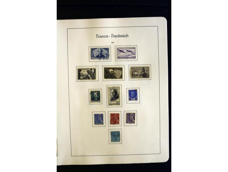 1849/1944, umfangreiche, über weite Strecken komplette gestempelte und ungebrauchte/postfrische Sammlung mit fast allen besse