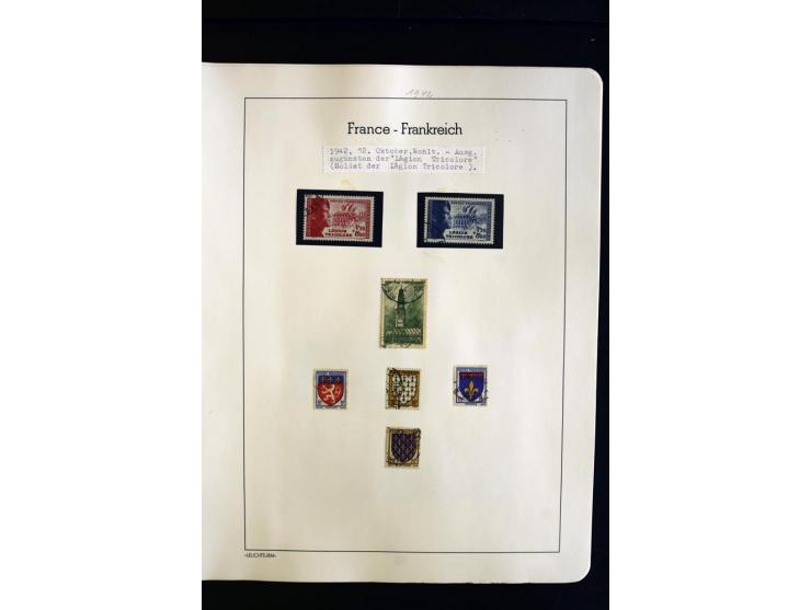 1849/1944, umfangreiche, über weite Strecken komplette gestempelte und ungebrauchte/postfrische Sammlung mit fast allen besse