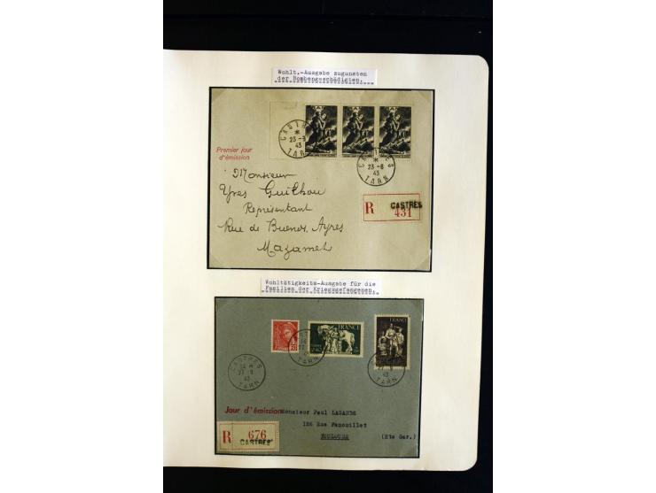 1849/1944, umfangreiche, über weite Strecken komplette gestempelte und ungebrauchte/postfrische Sammlung mit fast allen besse