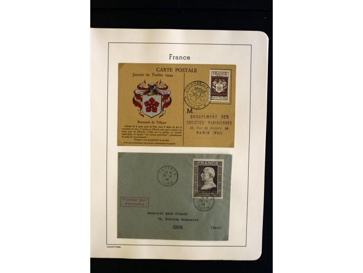 1849/1944, umfangreiche, über weite Strecken komplette gestempelte und ungebrauchte/postfrische Sammlung mit fast allen besse