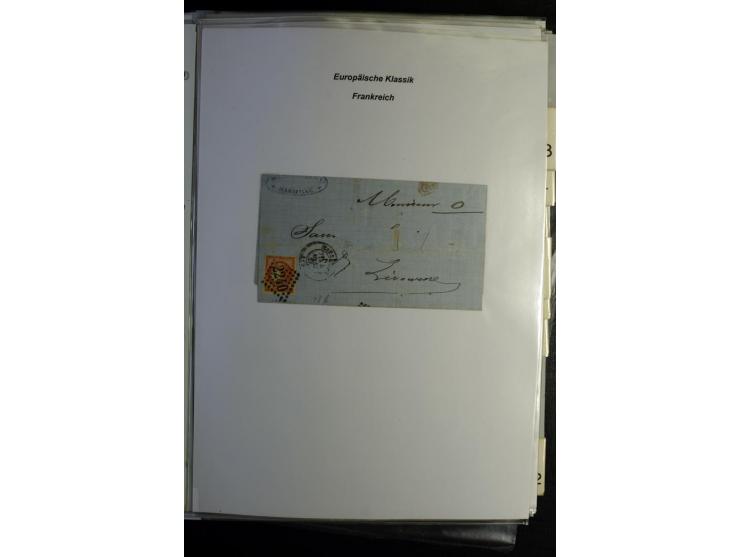 1849/1900, umfangreiche gestempelte Sammlung inkl. guten Teil Portomarken und Frz. Kolonien mit vielen besseren Werten, Farbe