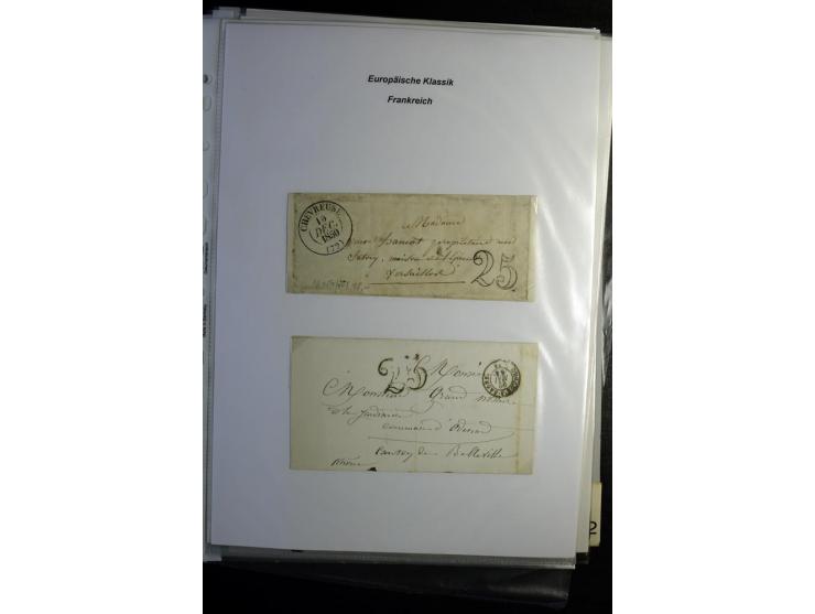 1849/1900, umfangreiche gestempelte Sammlung inkl. guten Teil Portomarken und Frz. Kolonien mit vielen besseren Werten, Farbe