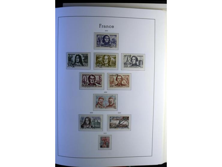 1849/2008, gestempelte, sehr reichhaltige Sammlung mit u.a. Mi.-Nr. 128-35, 239 auf Brief, Bl.1-3, Porto, Markenheftchen etc.
