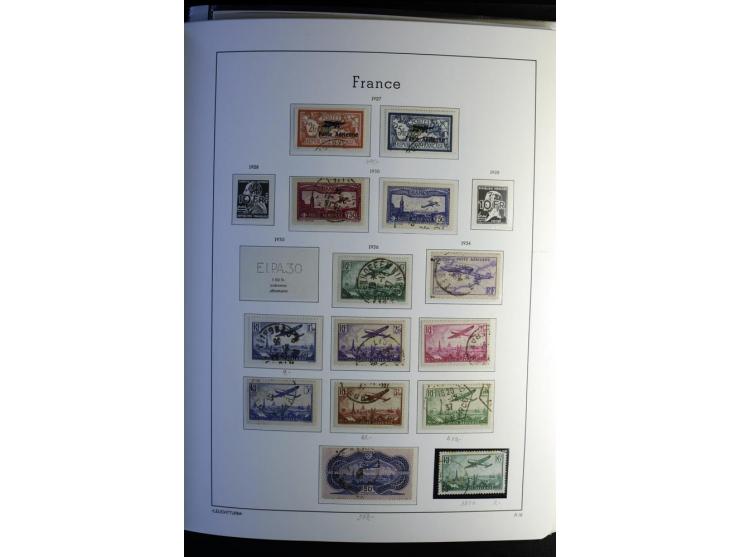 1849/2008, gestempelte, sehr reichhaltige Sammlung mit u.a. Mi.-Nr. 128-35, 239 auf Brief, Bl.1-3, Porto, Markenheftchen etc.