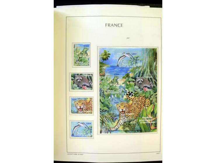 1853/2008, postfrische und ungebrauchte, sehr reichhaltige Sammlung mit u.a. Mi.-Nr. 152, 220-21, 305-11, 321, 326-27, Bl.2 (