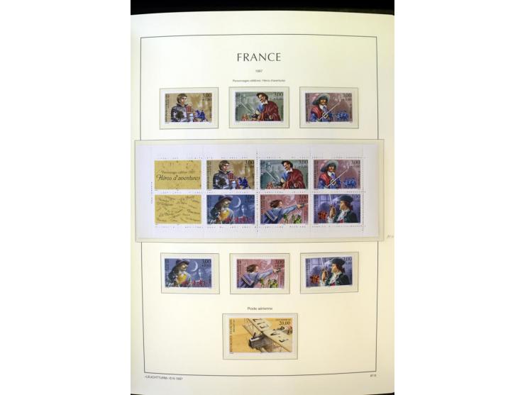 1853/2008, postfrische und ungebrauchte, sehr reichhaltige Sammlung mit u.a. Mi.-Nr. 152, 220-21, 305-11, 321, 326-27, Bl.2 (