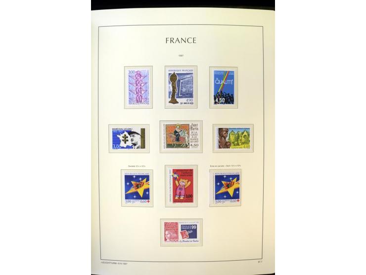 1853/2008, postfrische und ungebrauchte, sehr reichhaltige Sammlung mit u.a. Mi.-Nr. 152, 220-21, 305-11, 321, 326-27, Bl.2 (