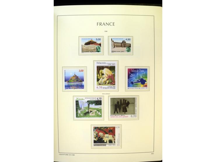 1853/2008, postfrische und ungebrauchte, sehr reichhaltige Sammlung mit u.a. Mi.-Nr. 152, 220-21, 305-11, 321, 326-27, Bl.2 (