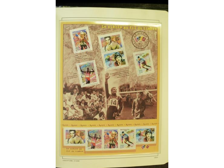 1853/2008, postfrische und ungebrauchte, sehr reichhaltige Sammlung mit u.a. Mi.-Nr. 152, 220-21, 305-11, 321, 326-27, Bl.2 (