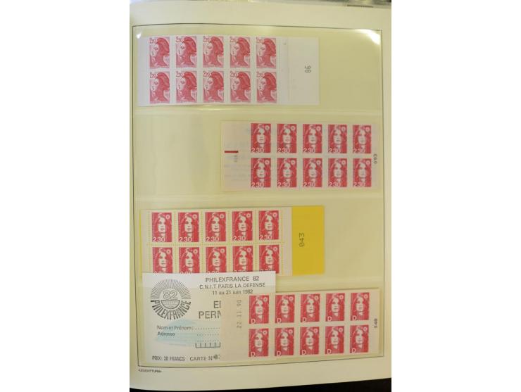 1853/2008, postfrische und ungebrauchte, sehr reichhaltige Sammlung mit u.a. Mi.-Nr. 152, 220-21, 305-11, 321, 326-27, Bl.2 (