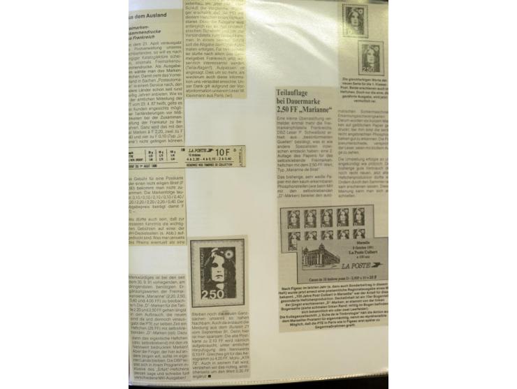 1853/2008, postfrische und ungebrauchte, sehr reichhaltige Sammlung mit u.a. Mi.-Nr. 152, 220-21, 305-11, 321, 326-27, Bl.2 (