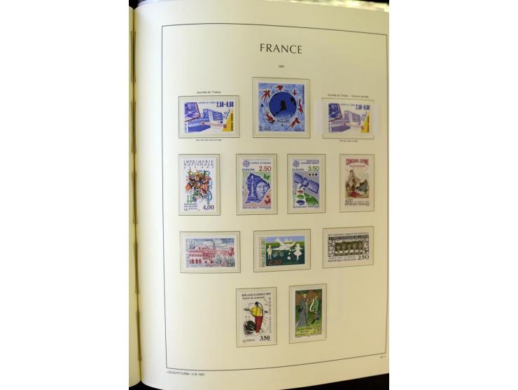1853/2008, postfrische und ungebrauchte, sehr reichhaltige Sammlung mit u.a. Mi.-Nr. 152, 220-21, 305-11, 321, 326-27, Bl.2 (