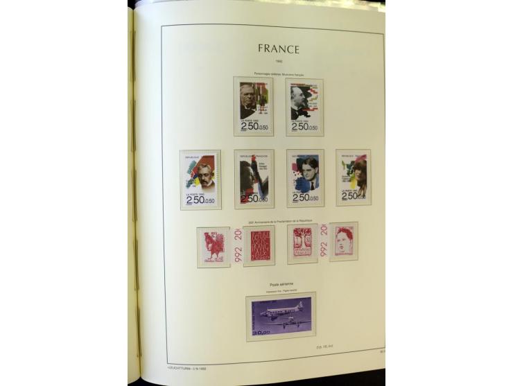 1853/2008, postfrische und ungebrauchte, sehr reichhaltige Sammlung mit u.a. Mi.-Nr. 152, 220-21, 305-11, 321, 326-27, Bl.2 (